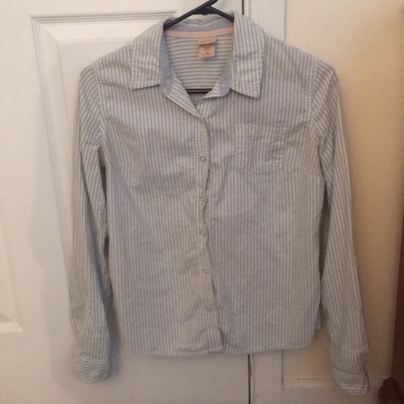 Striped button up shirt - Picture 1 of 2